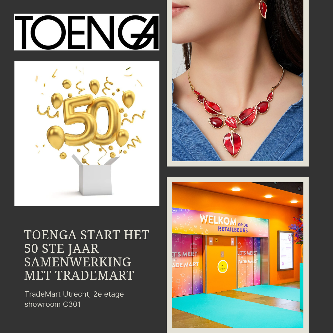 Toenga & TradeMart Utrecht 50 years Working together